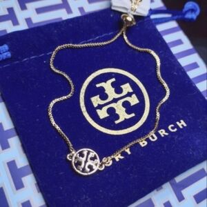 Tory Burch Silver Chain Bracelet